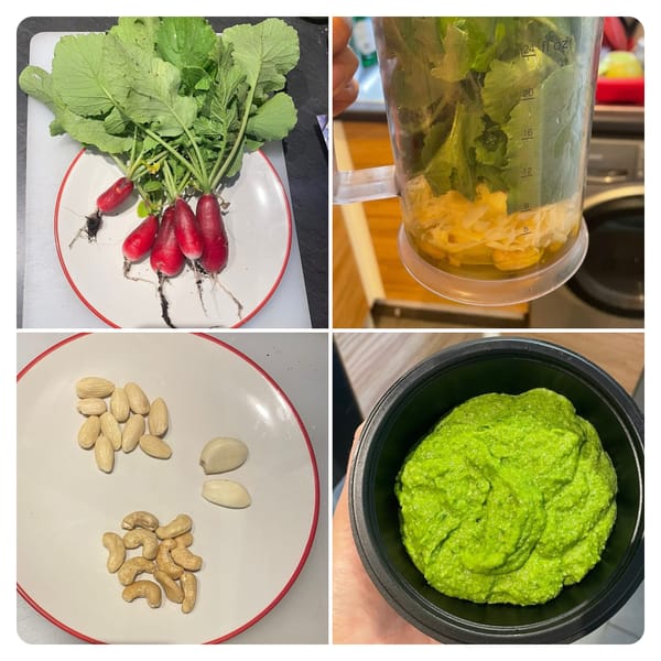 Radish-leaf Pesto